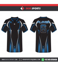 BLACK FACE   SOCCER JERSEYS